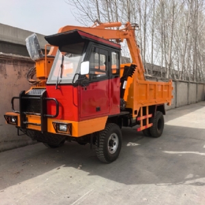 随车挖运输车